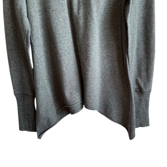 Lululemon Tea Lounge Pullover Size 6 Heathered Coal Gray - Picture 4 of 8